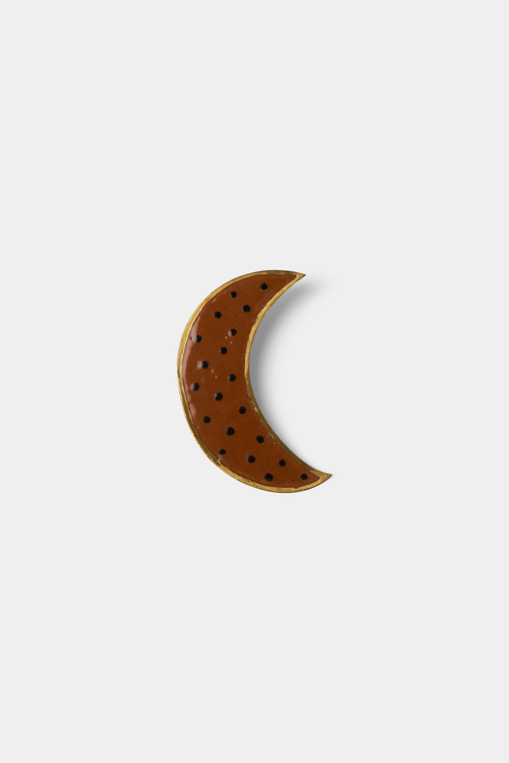 Luna Brown - Earring & Pin